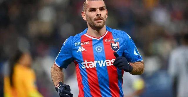 photo  yoann court sous les couleurs du sm caen.  &copy;  martin roche / ouest france 