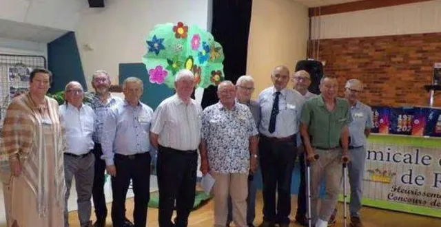 photo  deux bénévoles ont été félicités à l’occasion des 50 ans de l’amicale des jardiniers.  &copy;  nathalie duru 