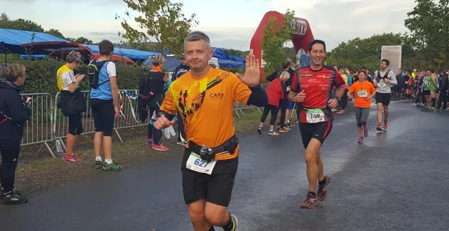 photo  samedi matin, cyril de sampaio sera au départ des 161 du trail de la roche d’oëtre. un vrai défi pour le président de cap condé.  &copy;  ouest-france 