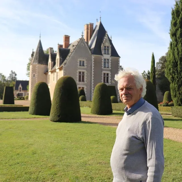 photo henri de bresson, propriétaire du manoir de lorrière au lude, organise sa troisième fête des plants de l'automne ce week-end des 18 et 19 octobre 2025.  ©  archives ouest-france