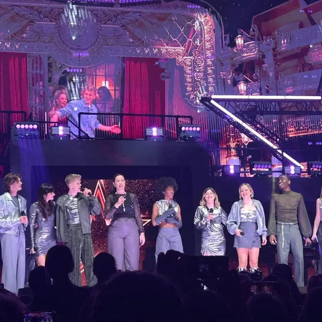 photo marine et ses camarades de la 12e saison de la star academy avaient donné deux concerts au mans.  ©  photo le maine libre