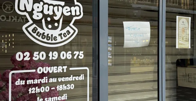 photo  la liquidation judiciaire de la sarl bubble tea a été prononcée le 6 octobre 2025 par le tribunal de commerce d’alençon.  &copy;  ouest-france 