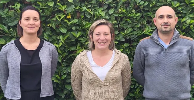 photo  ludivine vallée a pris la présidence de l’ape avec, à ses côtés, séverine agostini, secrétaire, et jean rolland, trésorier.  &copy;  ouest-france 