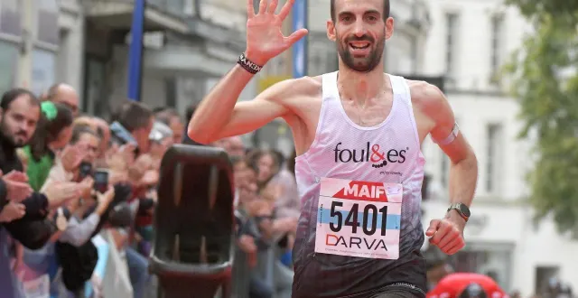 photo  jonathan billaud a remporté pour la cinquième fois le 8 km en 2024  &copy;  co - marie delage 