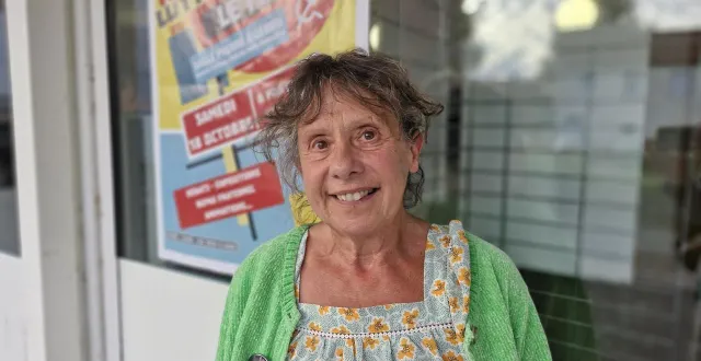 photo  maryse brutout conduira la liste lutte ouvrière aux élections municipales 2026 au grand-lucé.  &copy;  photo : le maine libre 