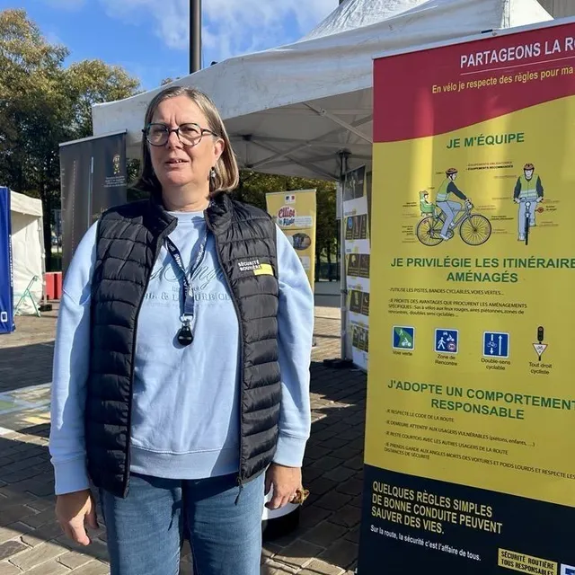 photo sophie lhuillery est l’adjointe au coordinateur de la sécurité routière en sarthe.  ©  le maine libre