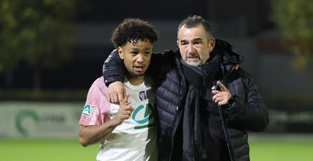 photo  la victoire de l’us alençon à cesson « est méritée » selon l’entraîneur des ornais vincent laigneau (à droite).  &copy;  archives ouest-france 