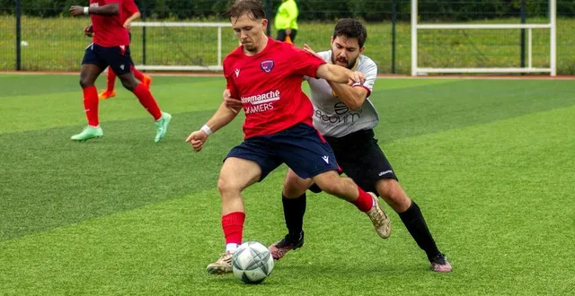 photo  les mamertins ont plié le match en vingt minutes au retour des vestiaires.  &copy;  le maine libre 