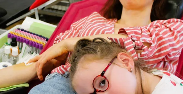 photo  lors de la dernière collecte, jessica est venue accompagnée de sa fille léna.  &copy;  le maine libre 