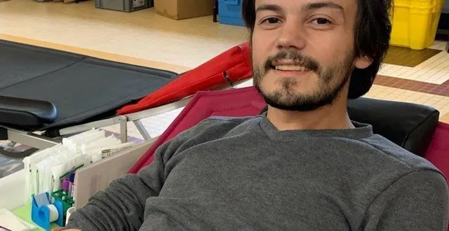 photo  louis habite moncé-en-belin et a donné son sang pour la première fois  &copy;  le maine libre 