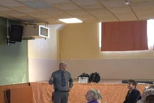 photo  la conférence a passionné le public.  &copy;  le maine libre 