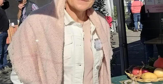 photo  fabienne souvré, diététicienne -nutritionniste, a conseillé le public pour améliorer son alimentation.  &copy;  ouest-france 