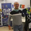photo  fidèle au jsc roller sport depuis ses débuts, rémy vignat, vice-champion d’europe au marathon euromaster 2025, tient la combinaison avec les roulettes prototypes de son succès. 
