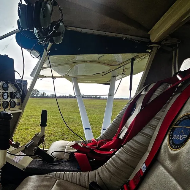L’appareil dans lequel ont volté les apprentis pilotes. Ouest-France photo l’appareil dans lequel ont volté les apprentis pilotes. © ouest-france