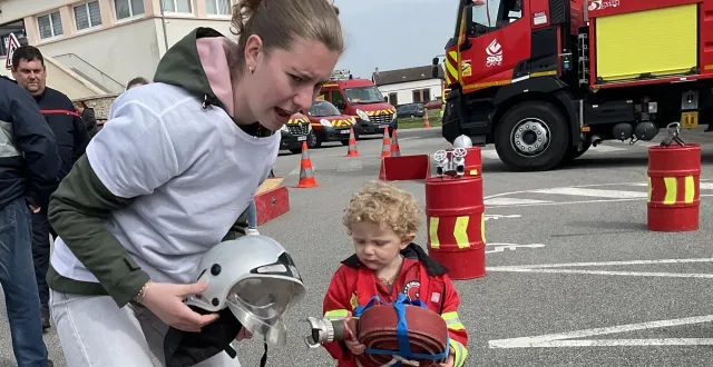 photo  le parcours du petit pompier sera l’une des attractions de l’après-midi.  &copy;  ouest-france 