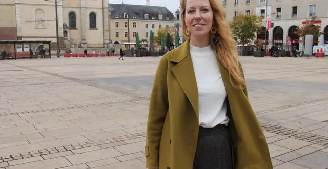 photo  victoria de vigneral conduire la liste rn « rassemblement pour le mans », dans le cadre de l’élection municipale de mars 2026, au mans (sarthe).  &copy;  ouest-france 