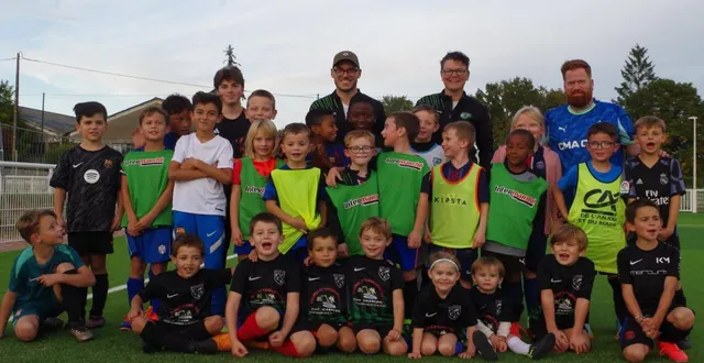 photo  le mercredi après-midi, c’est entraînement pour les plus jeunes.  &copy;  le maine libre 