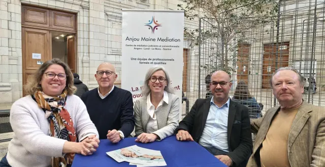 photo  les membres du centre anjou maine médiation et arbitrage interviennent sur tout le ressort de la cour d’appel d’angers.  &copy;  ouest-france 