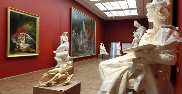 photo  l’une des salles d’exposition du musée des beaux-arts d’angers.  &copy;  eddy lemaistre / archives ouest-france 