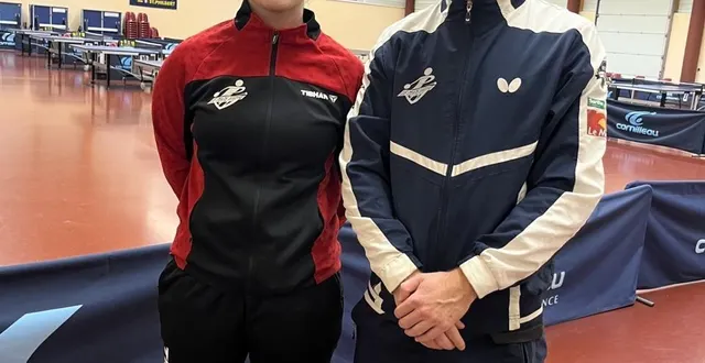 photo  clémence bureau et étienne tourteau seront en n2 seniors, lors du 2e tour du critérium fédéral.  &copy;  le maine libre 