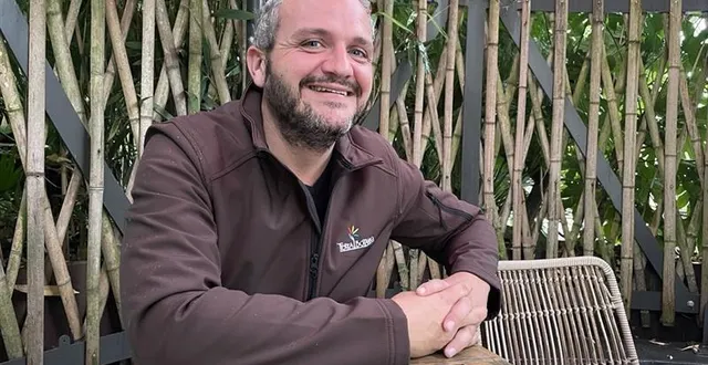 photo  damien touboulic travaille depuis quatorze ans à terra botanica, il sera le nouveau directeur général le 6 novembre.  &copy;  ouest-france 