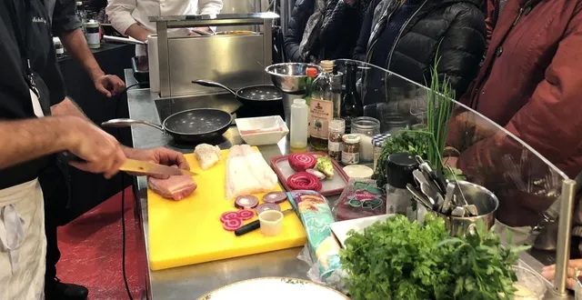 photo  au mans, ce samedi 25 octobre 2025, des ateliers et des démonstrations de cuisine sont au programme du salon pur sarthe (photo d’illustration).  &copy;  archives ouest-france 