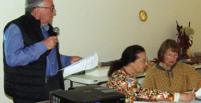 photo  52 adhérents s’étaient réunis à l’occasion de l’assemblée générale de l’association.  &copy;  le maine libre 