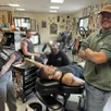 photo  alan legendre et son équipe de tatoueurs accueillent, depuis le 1er septembre dernier, leurs clients dans leur nouveau salon de tatouage à aigné. 