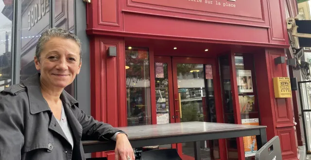 photo  stéphanie gouveia, patronne de la brasserie le globe, en centre-ville du mans (sarthe).  &copy;  ouest-france 