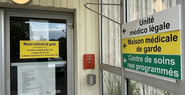 photo  les professionnels de l’amoc demandent une meilleure sécurisation de la maison médicale de garde.  &copy;  archives co - freddy reigner 