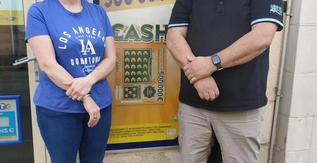photo  valérie et joël maupoint ont eu la chance de voir le hasard frapper à leur porte avec un habitué qui a empoché la coquette somme de 500 000 euros au cash, moins d’un an après un précédent gain identique gagné par une joueuse de passage.  &copy;  co 