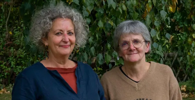 photo  janick auber, ici avec christine rousselin, veut constituer une « liste citoyenne ».  &copy;  yves gerbé 