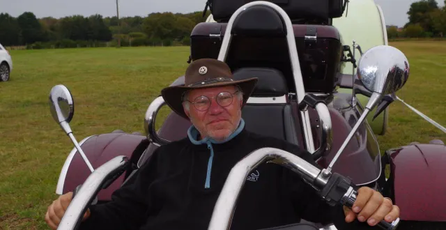 photo  jean-luc gardes, responsable et trésorier de l’association trike bike sarthe  &copy;  le maine libre 