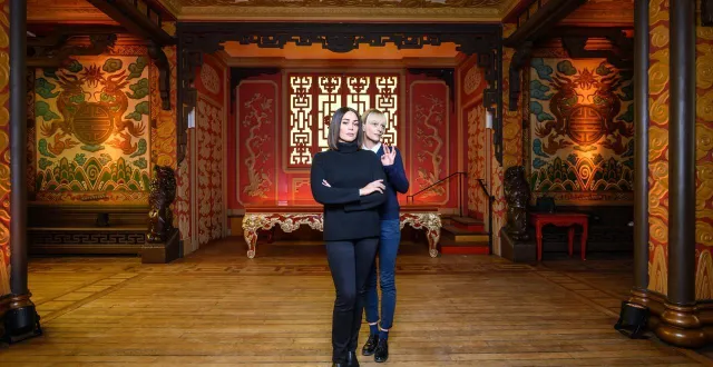 photo  « astrid et raphaëlle » sont de retour ce vendredi 24 octobre sur france 2.  &copy;  © patrick fouque - france tv - jla 