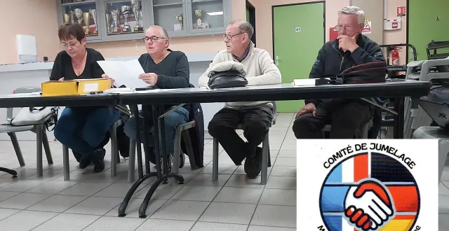 photo  patricia bougé, pascal peltier, philippe bouyssou et jacques degenne.  &copy;  le maine libre 