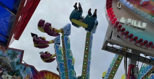 photo  la fête foraine du mans est de retour au panorama.  &copy;  archives ouest-france 
