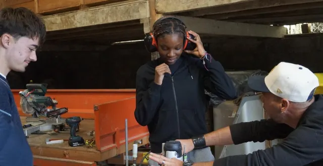 photo  du 20 au 24 octobre, six adolescents ont pris part au chantier argent de poche.  &copy;  ouest-france 