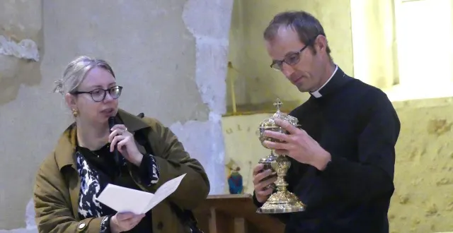 photo  des pièces du patrimoine religieux vibraysien, désormais conservées en lieu sûr.  &copy;  le maine libre 
