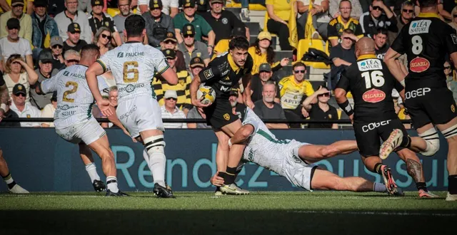 photo  arrivé de lyon à l’intersaison, davit niniashvili a marqué un essai sur la pelouse de son ancien club, ce samedi 25 octobre 2025  &copy;  co - jordan magneron 