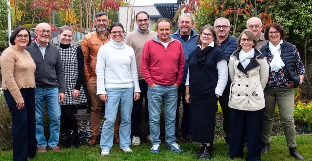 photo  les membres de la deuxième liste qui se présentera aux élections municipales de 2026.  &copy;  co 