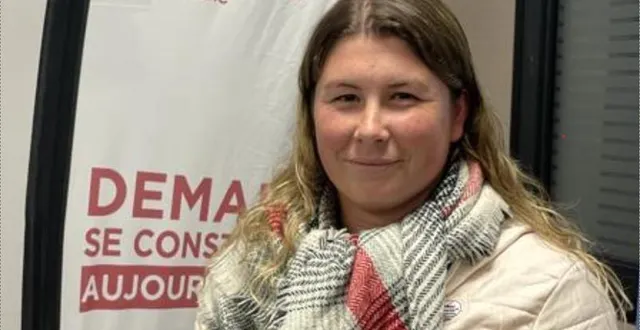 photo  eileen egon a remporté le prix de l’installation en agriculture décerné par les ja de la sarthe.  &copy;  ja 72 