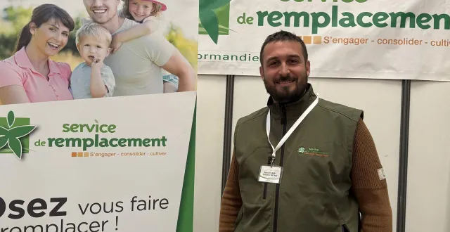 photo  édouard jarry est le nouveau président du service de remplacement de l’orne à la chambre d’agriculture.  &copy;  ouest-france 