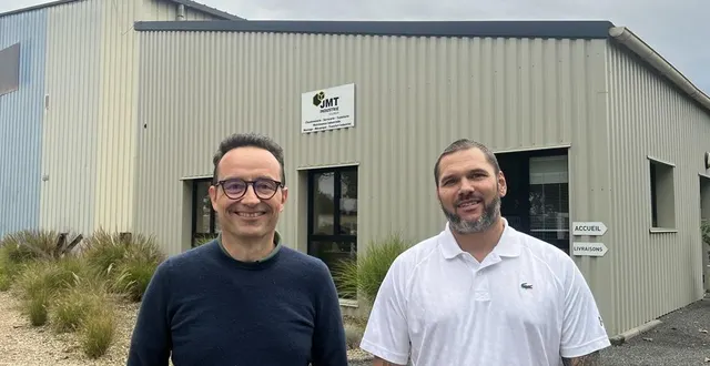 photo  olivier deuffic et nicolas joncheray ont créé l’association saumur industrie pour rendre plus visible ce secteur économique dans le saumurois : ils sont respectivement trésorier et président.  &copy;  co 