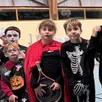 photo une première soirée d’halloween avec jeux et bonbons a bien été appréciée par les enfants (abt).