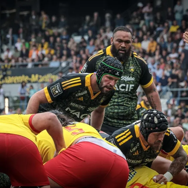photo quand il joue au rugby, thomas lavault (stade rochelais) mobilise des qualités bien différentes.  ©  co - jordan magneron