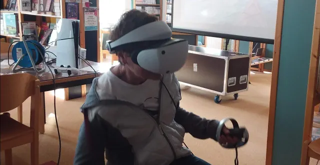 photo  vendredi, la médiathèque de rai a organisé une journée consacrée aux jeux vidéo.  &copy;  ouest-france 