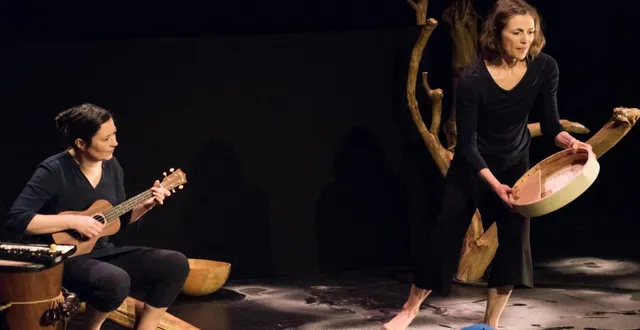 photo  « après la pluie », spectacle musical et poétique.  &copy;  ingrid jouault 