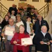 photo les lauréats des concours présents à la remise des prix, lundi, à la mairie.