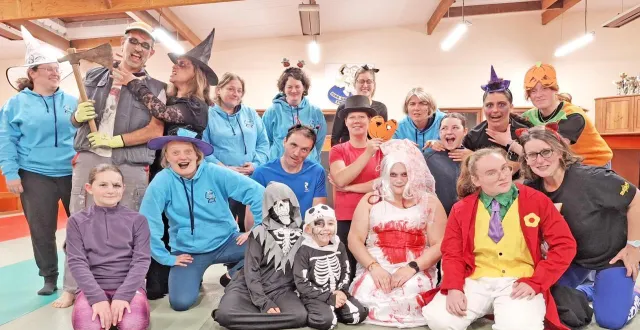 photo  les déguisements étaient de mise pour le taïso’ween  &copy;  ouest-france 