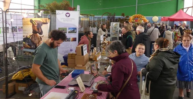 photo  le public est venu nombreux pour la foire d’automne.  &copy;  ouest-france 